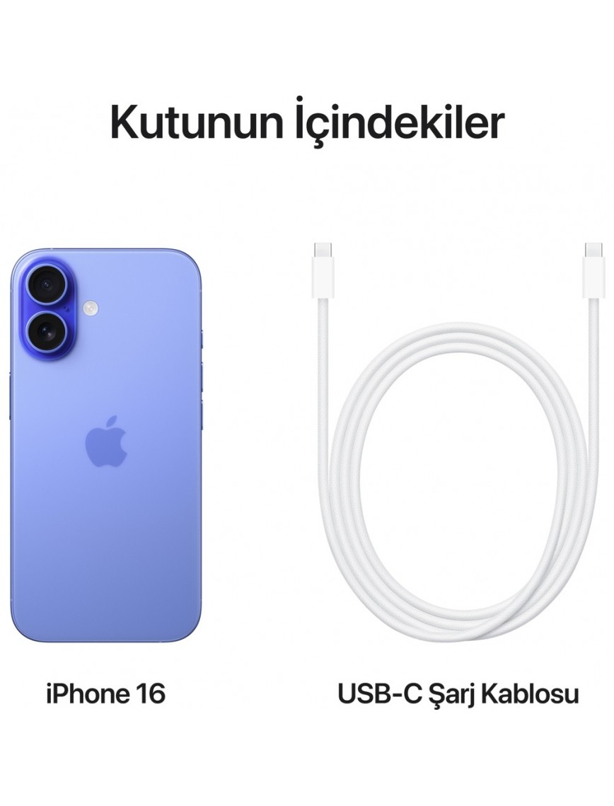 iPhone 16 256GB Lacivert Taş